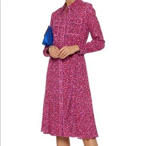 Diane Von Furstenberg DVF Andi shirtdress XS NWT